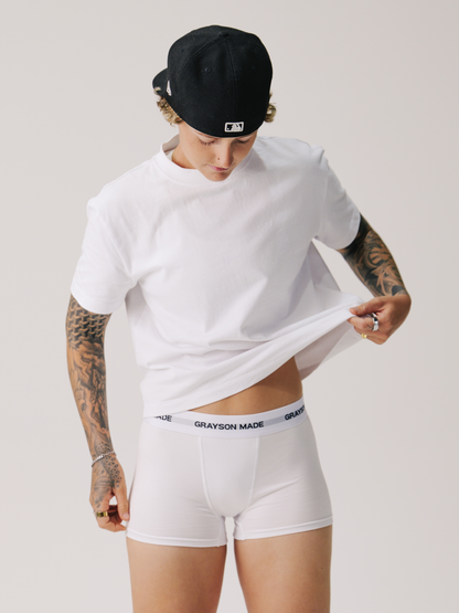BOXERS WHITE (3 Pack)