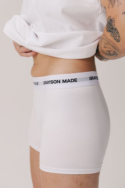 BOXERS WHITE (3 Pack)