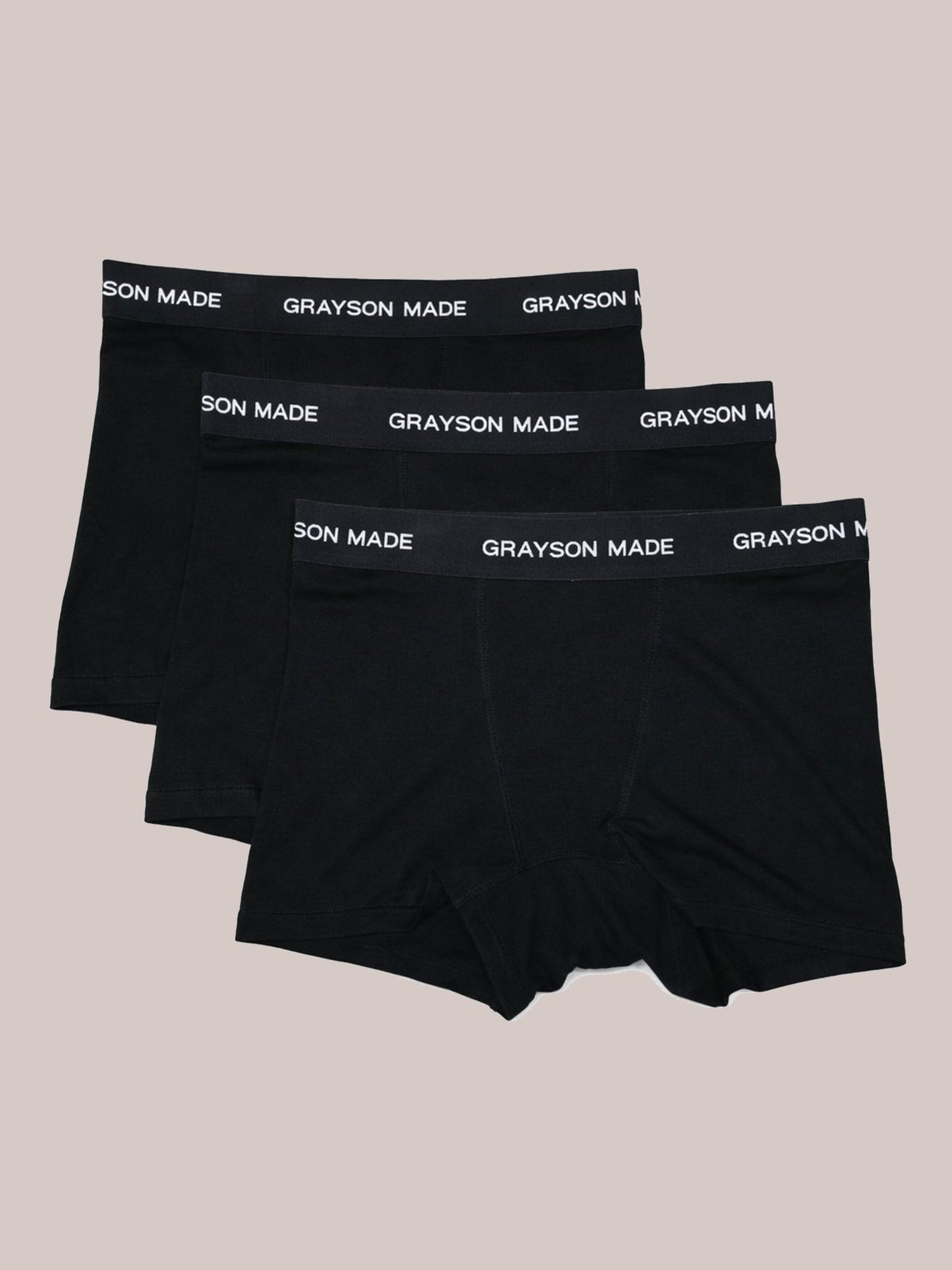 BOXERS BLACK (3 Pack)